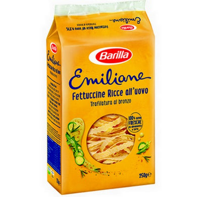Emiliane Barilla Fettuccine Ricce all'Uovo gr.250 - Magastore.it