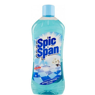 Spic & Span Detergente Pavimenti Talco E Fior Di Cotone Da 1 Lt. - Magastore.it
