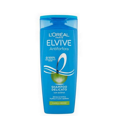 Elvive L'Oréal Shampoo Delicato Antiforfora Per Tutti I Tipi Di Capelli Da 285 Ml. - Magastore.it