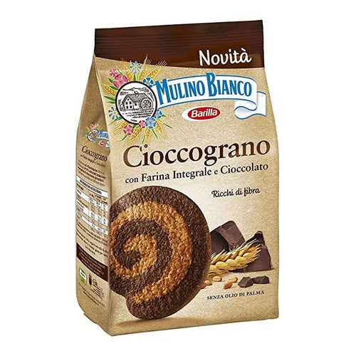 Biscotti Mulino Bianco Cioccograno con farina integrale e cioccolato gr.330 - Magastore.it