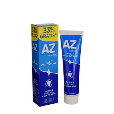 Dentifricio AZ Ricerca Multiprotezione Tartar Control+Whitening Da 100 Ml. - Magastore.it