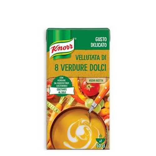 Vellutata 8 Verdure Dolci Knorr In Brick Da 2 Porzioni. - Magastore.it