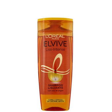 Elvive L'Oréal Shampoo Lisciante Liss-Intense Olio Di Argan Per Capelli Secchi Da 285 Ml. - Magastore.it
