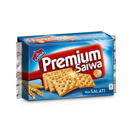Crackers Premium Saiwa senza Sale In Superficie da 315 Gr. - Magastore.it