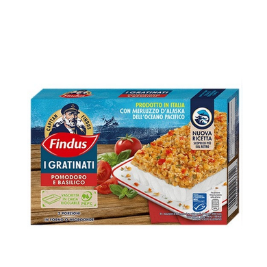 Findus I Gratinati Merluzzo con Pomodoro e Basilico - Magastore.it