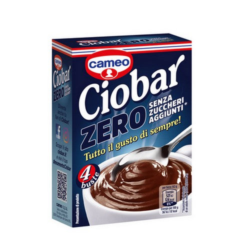 Ciobar Zero Cameo Cioccolata Solubile Senza Zuccheri Aggiunti 4 Buste. - Magastore.it