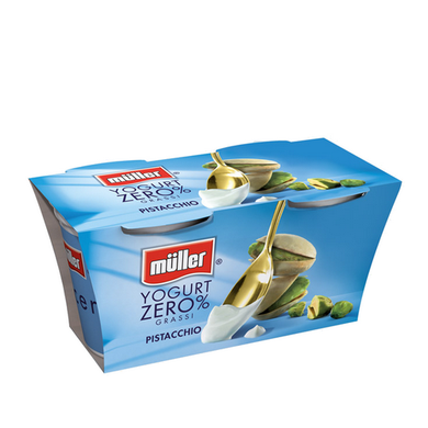 Yogurt Müller Magro 0% Grassi al pistacchio 2 x gr.125 - Magastore.it