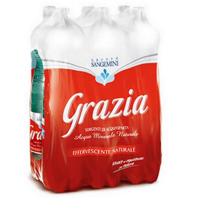 Acqua Grazia Sangemini Leggermente Frizzante fardello da 6 bottiglie da 1.5 lt - Magastore.it