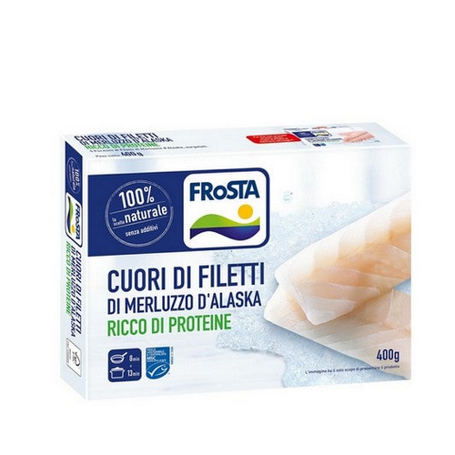 Frosta Cuori di Filetti di Merluzzo Surgelati gr.400 - Magastore.it