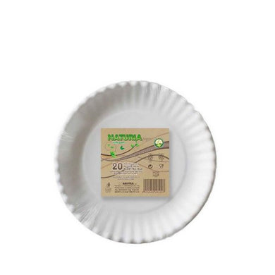 Piatti Dessert Biodegradabili E Compostabili Naturia Paper Aristea Da 20 Pz. - Magastore.it