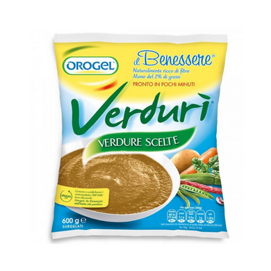Orogel Verduri' Passato di Verdure Scelte Surgelate gr.600 - Magastore.it