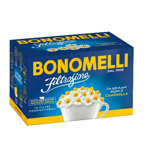 Camomilla Bonomelli Filtrofiore confezione da 14 Filtri - Magastore.it
