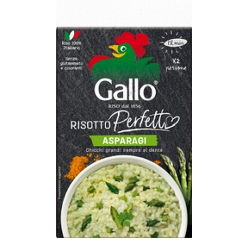 Risotto Perfetto Gallo agli Asparagi busta da 2 porzioni - Magastore.it