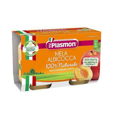 Omogeneizzati Plasmon alla Mela e Albicocca - Magastore.it