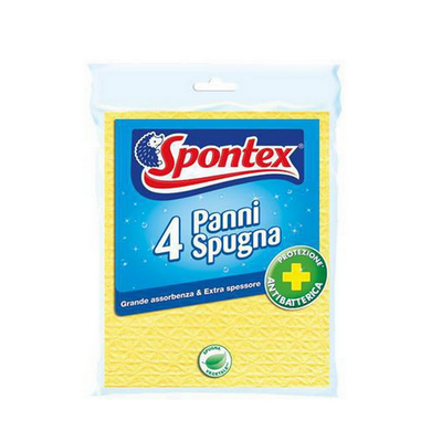 Panni Spugna Spontex Extra Assorbenza 4 Pezzi - Magastore.it