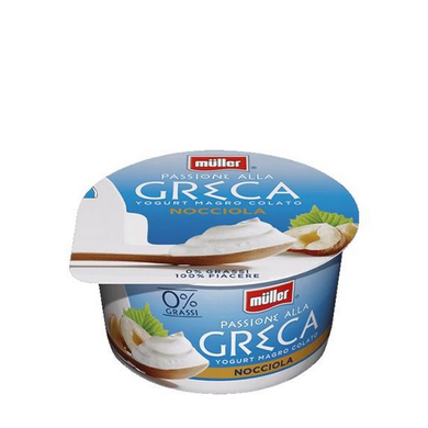 Yogurt Magro Colato Passione alla Greca Müller alla Nocciola da gr.150 - Magastore.it