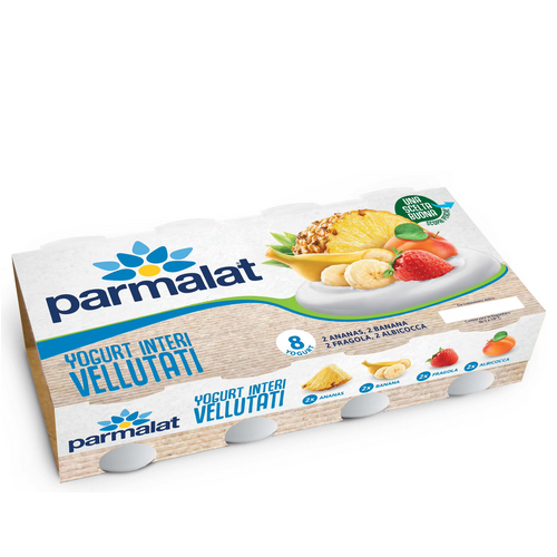 Yogurt Parmalat Interi Vellutati confezione da 8 x 125 gr. - Magastore.it