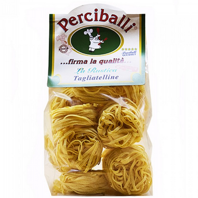 Pasta all'uovo Artigianale Perciballi Tagliatelline trafilate al bronzo gr.500 - Magastore.it