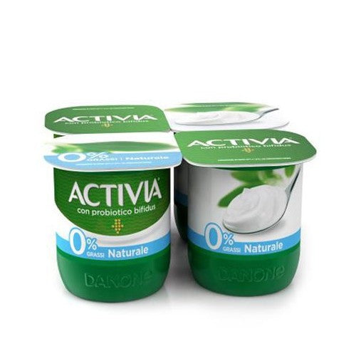 Yogurt Activia Danone Naturale 0,1% 4 x 125 gr. - Magastore.it