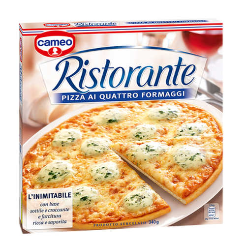 Pizza Ristorante Cameo ai Quattro Formaggi gr.365 - Magastore.it