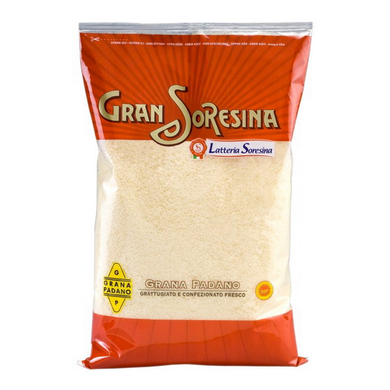 Grana Padano DOP Grattugiato Gran Soresina Kg.1 - Magastore.it