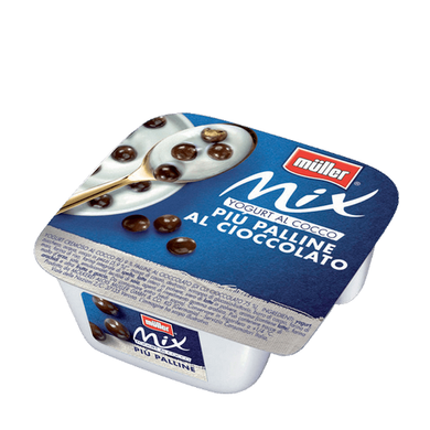 Yogurt Müller Mix al Cocco più Palline al Cioccolato gr.150 - Magastore.it