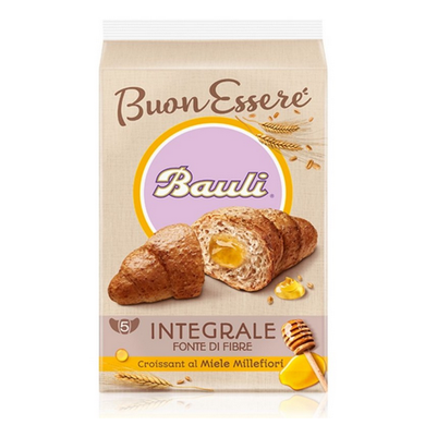 Merendine Bauli Croissant Integrali al Miele da 6 pz. - Magastore.it