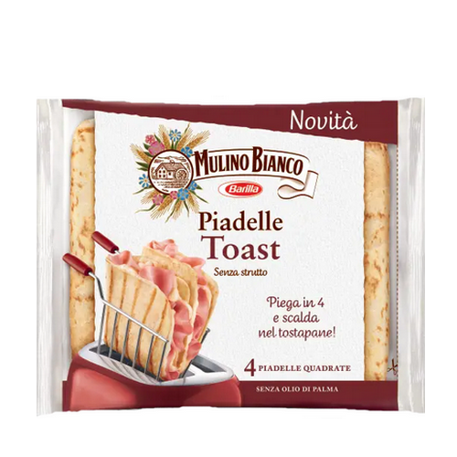 Piadelle Toast Mulino Bianco Barilla confezione da 4 pz. - Magastore.it