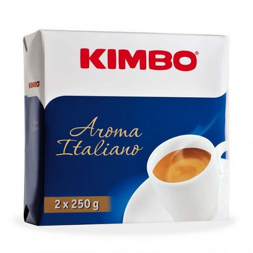 Caffè Kimbo Aroma Italiano confezione da 2 X gr.250 - Magastore.it