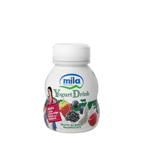 Yogurt da bere Mila Drink ai Frutti di Bosco ml.200 - Magastore.it