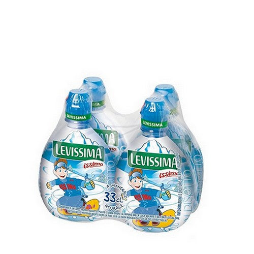 Acqua Levissima Issima Naturale fardello da 4 bottiglie da 33 cl - Magastore.it