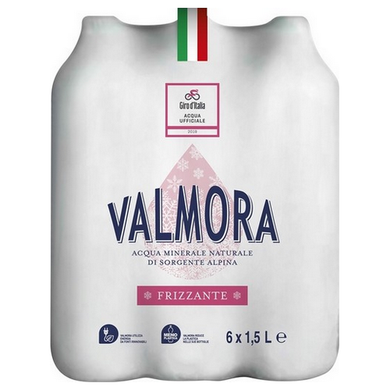 Acqua Valmora Frizzante fardello da 6 bottiglie da 1.5 lt - Magastore.it