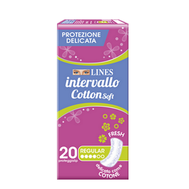 Proteggislip Lines Intervallo Cotton Soft distesi da 20 pezzi - Magastore.it