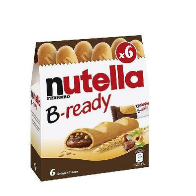 Nutella B-Ready Ferrero confezione da 6 pz. gr.132 - Magastore.it