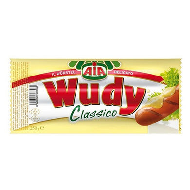 Wurstel Wudy Aia Classico Pollo e Tacchino da 250 gr. - Magastore.it