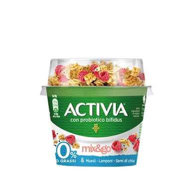 Yogurt Activia Mix&Go Danone MuesIi, Lamponi e Semi di Chia da gr.170 - Magastore.it