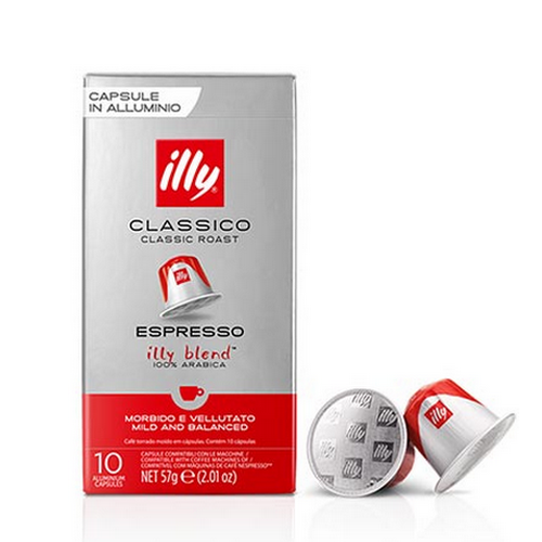 Capsule Caffè Illy Espresso 100% Arabica Compatibili Nespresso 10 pz. - Magastore.it