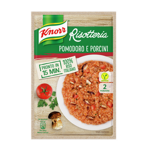 Risotto Knorr al Pomodoro e Porcini busta da 2 porzioni - Magastore.it