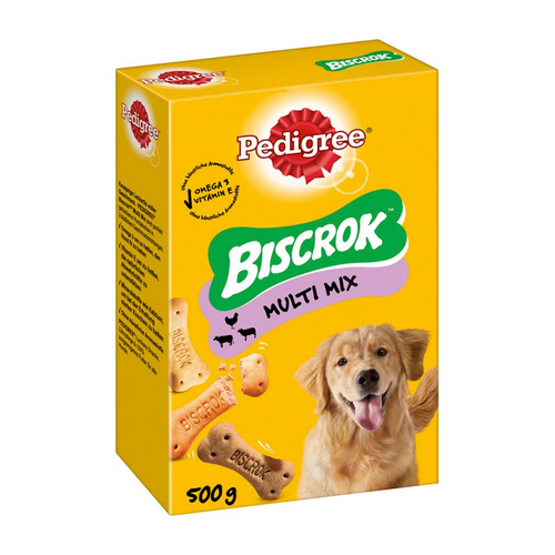 Biscotti per Cani Adulti Pedigree Biscrok Multi Mix gr.500 - Magastore.it