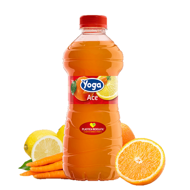 Succo di frutta Yoga all'arancia carota e limone lt.1 - Magastore.it