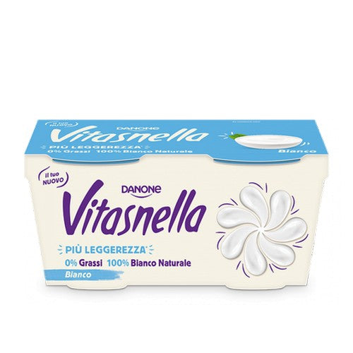 Yogurt magro Vitasnella 0% Bianco 2 x 115 gr. - Magastore.it