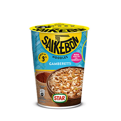 Saikebon Noodles Cup ai gamberetti gr.60 - Magastore.it