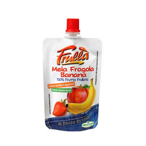 Frutta frullata Frullà alla Mela, Fragola e Banana gr.100 - Magastore.it