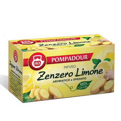 Infuso Zenzero e Limone Pompadour 20 Filtri - Magastore.it