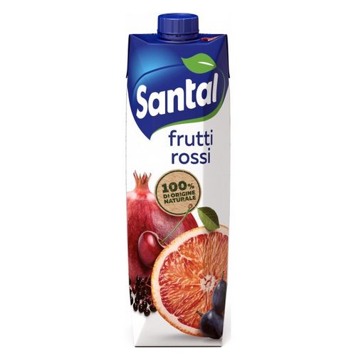 Succo di frutta Santal ai frutti rossi con 10 vitamine lt.1 - Magastore.it