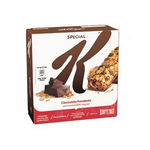 Barrette Kellogg's Special K di cereali integrali con cioccolato fondente da 6 snack - Magastore.it