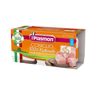 Omogeneizzati Plasmon al Coniglio - Magastore.it
