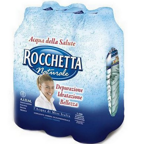 Acqua Rocchetta Naturale fardello da 6 bottiglie da 1.5 lt - Magastore.it