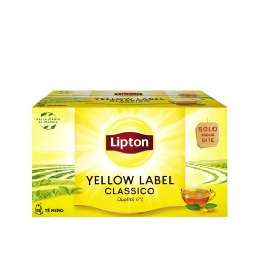 The Lipton Yellow Label Classico 25 Filtri - Magastore.it