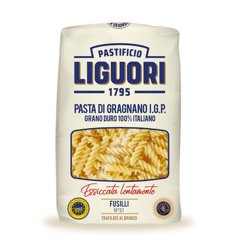 Pasta di Gragnano IGP Liguori Fusilli n.31 gr.500 - Magastore.it